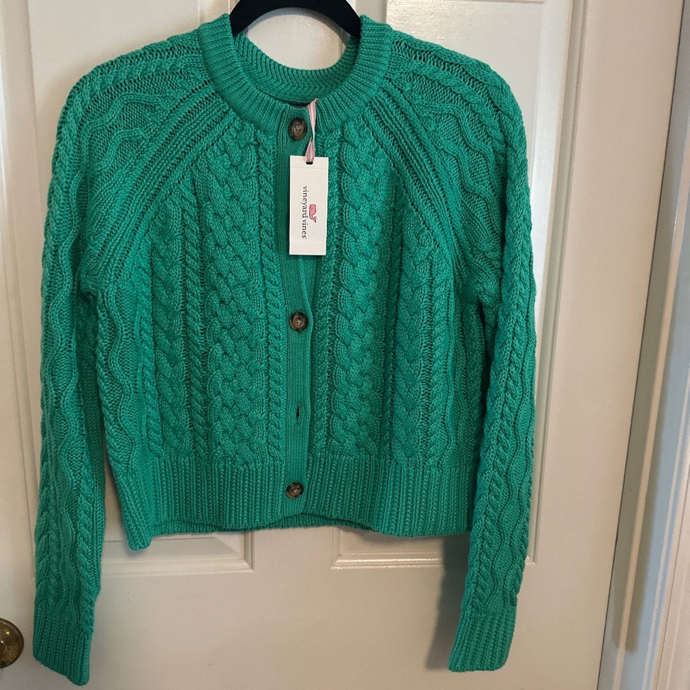Vineyard Vines Cropped Cardigan